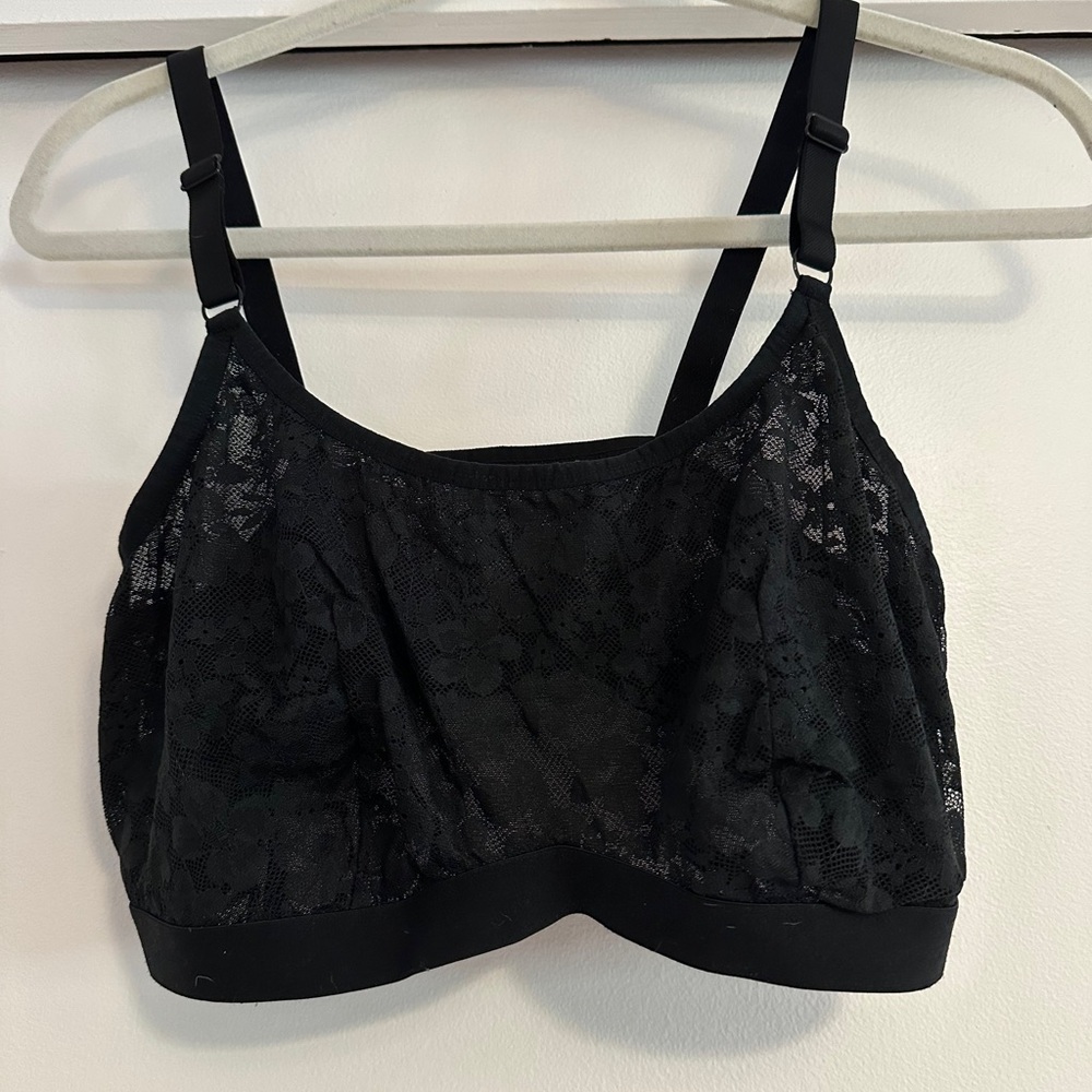 Auden Black Lace Bandeau
